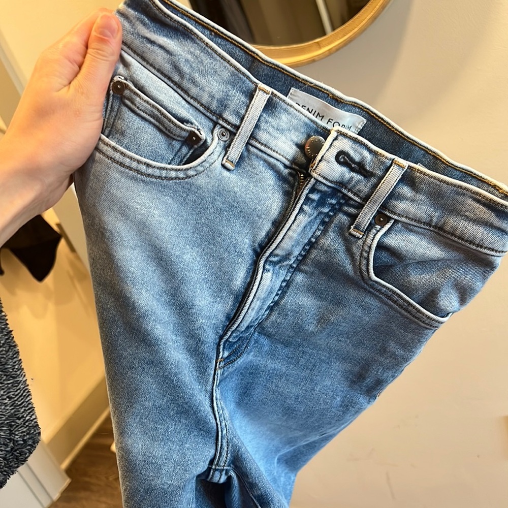 High waisted skinny Jean denim forum!
